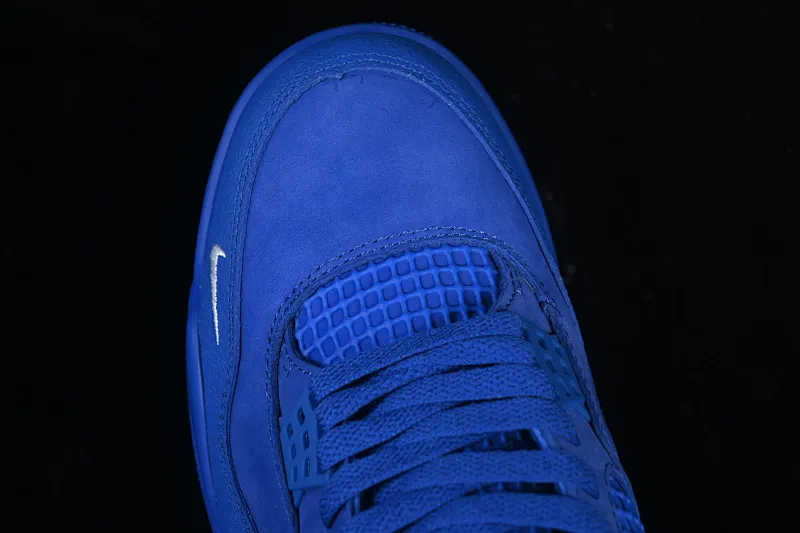 All categories Air Jordan Jordan series basketball shoes Air Jordan 4 Nigel Sylvester x Air Jordan 4 Retro "Blue" AJ4 Joe 4 joint blue brick HF4340-400
